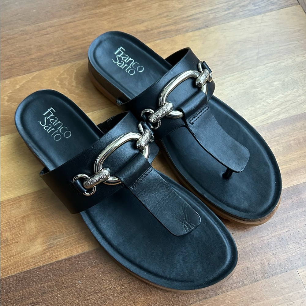 Leather thong sandal - Picture 9 of 11